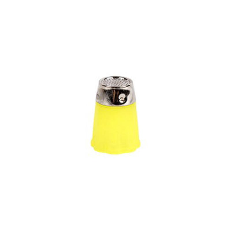 Dedal Goma con Punta Metal
