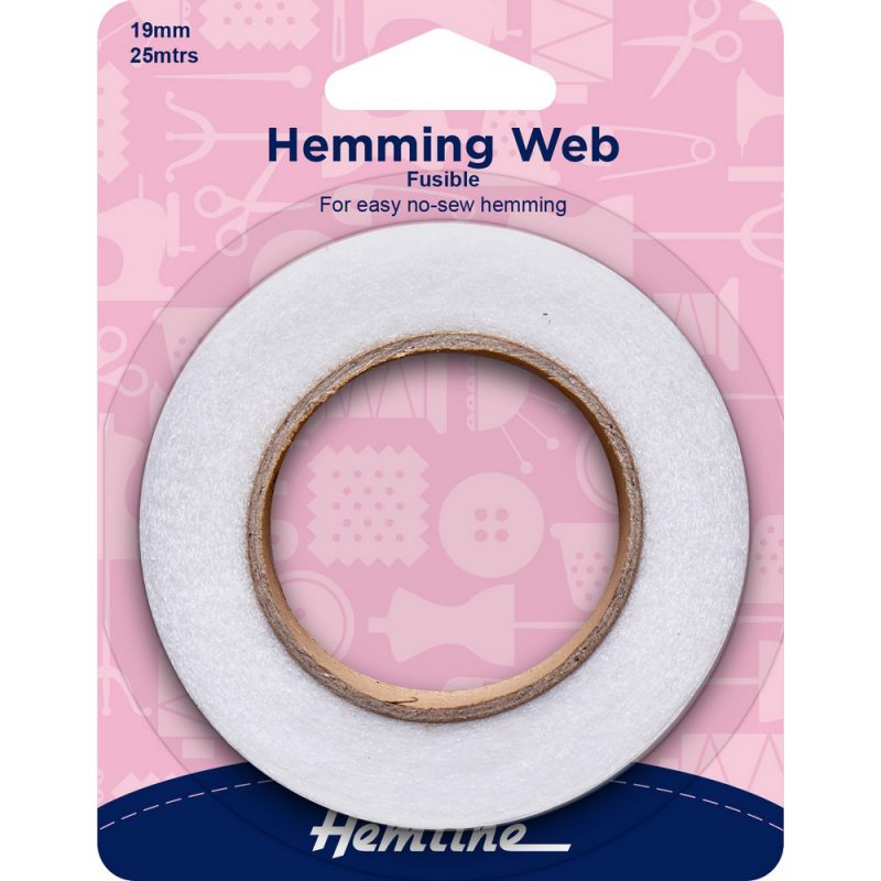 Cinta adhesiva doble faz térmica 25 m Hemline