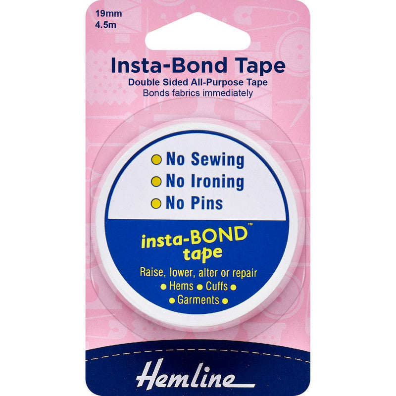 Cinta adhesiva doble faz 4.5 m Hemline