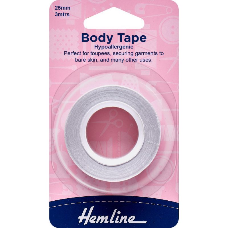 Cinta adhesiva hipoalergénica Hemline