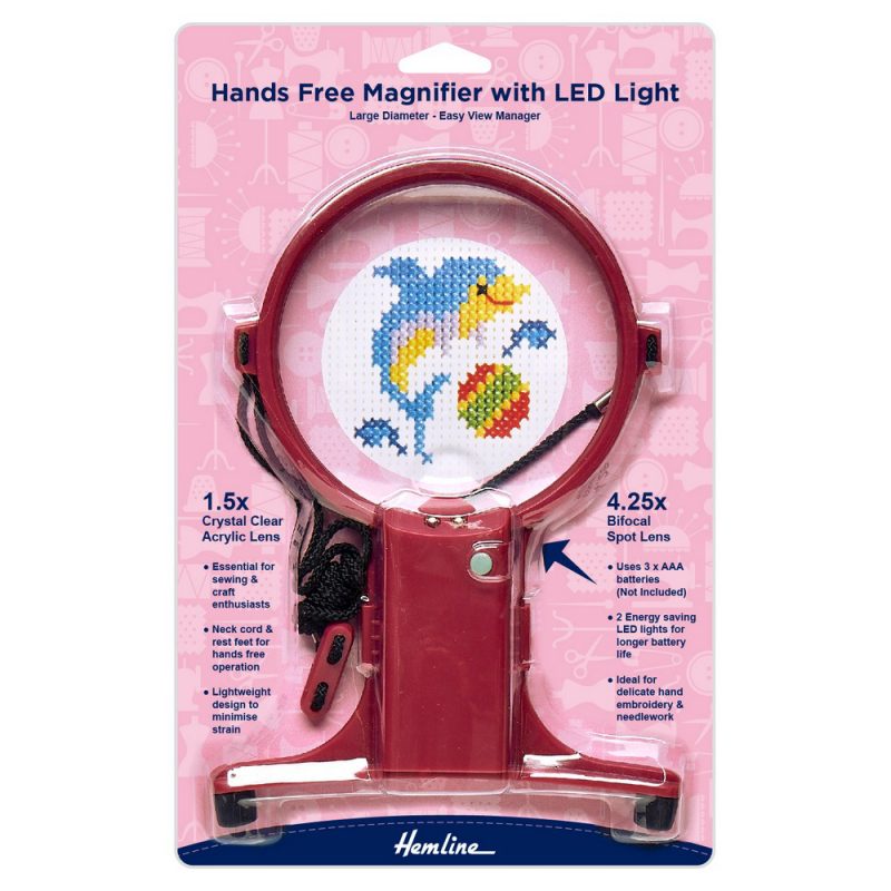 Lupa con luz Hemline
