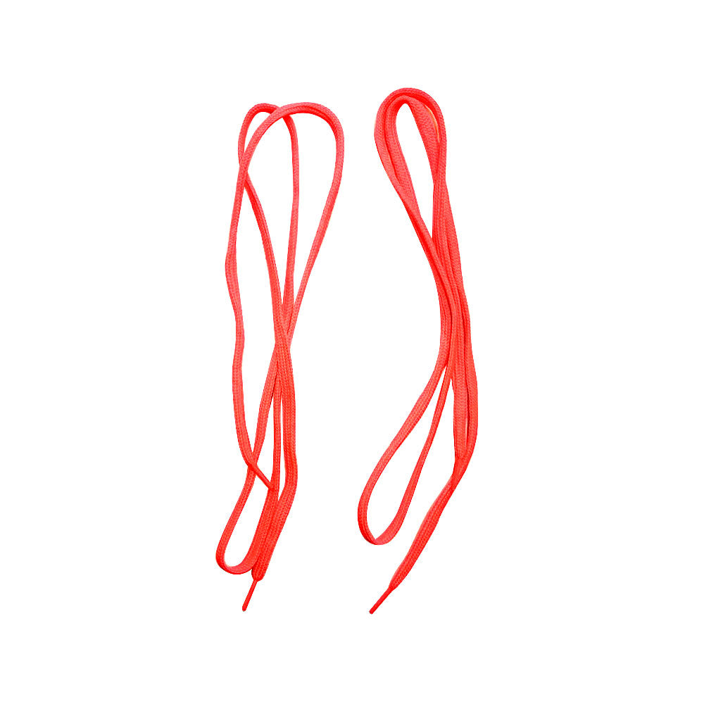 Cordones Planos 1.15mts Coral Flúor