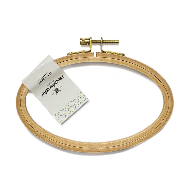 Bastidor Ovalado Madera Horizontal Revesderecho