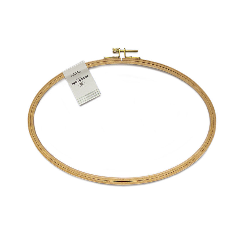 Bastidor Ovalado Madera Horizontal Revesderecho