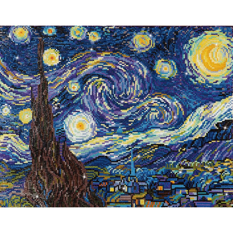 Kit d.dotz starry night (van gogh) 40 x 50cm