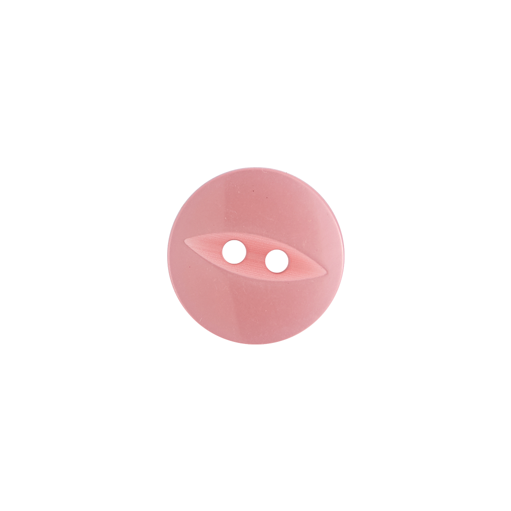 Bot&oacute;n Pl&aacute;stico Ojo de Pez Rosado