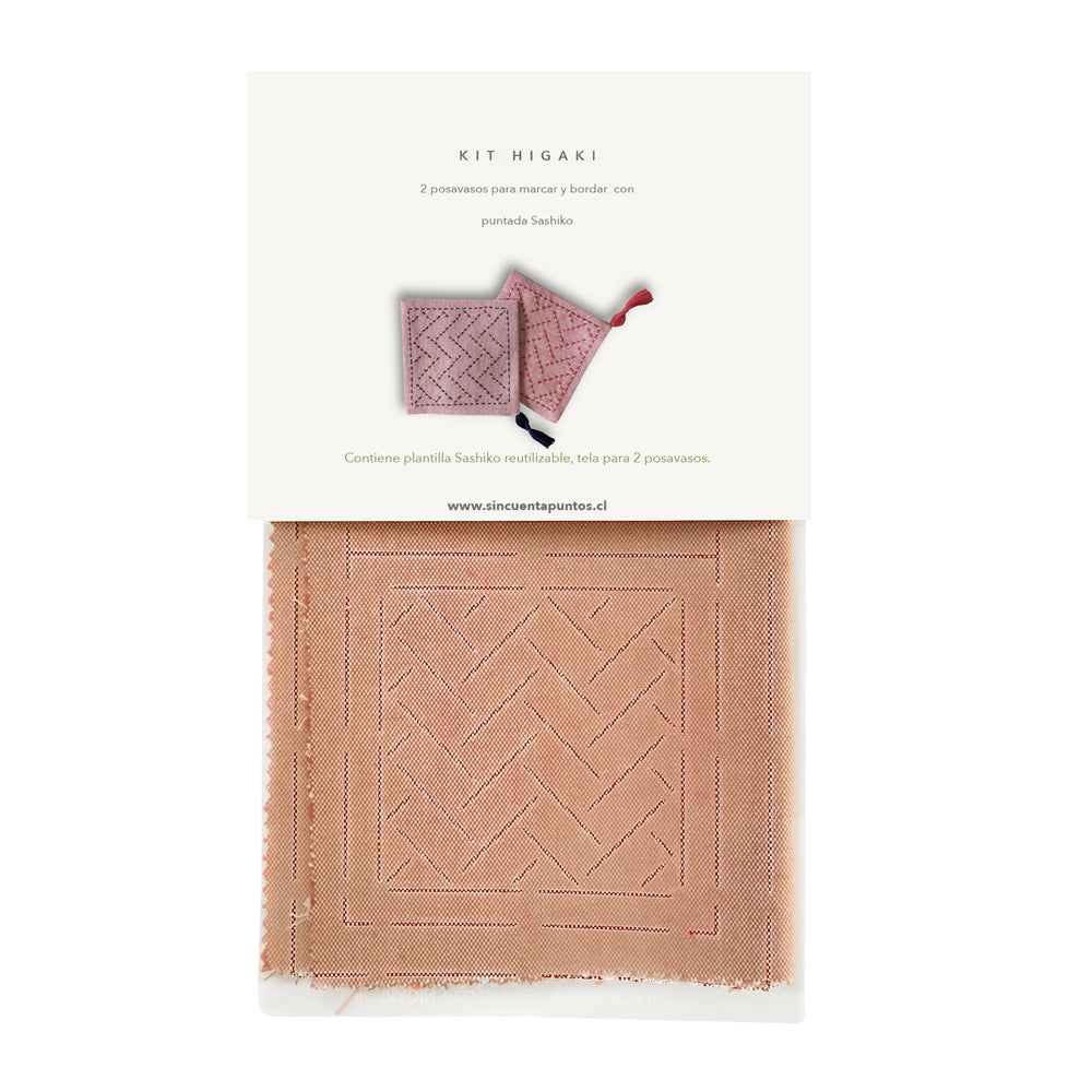 Kit Posavasos Sashiko