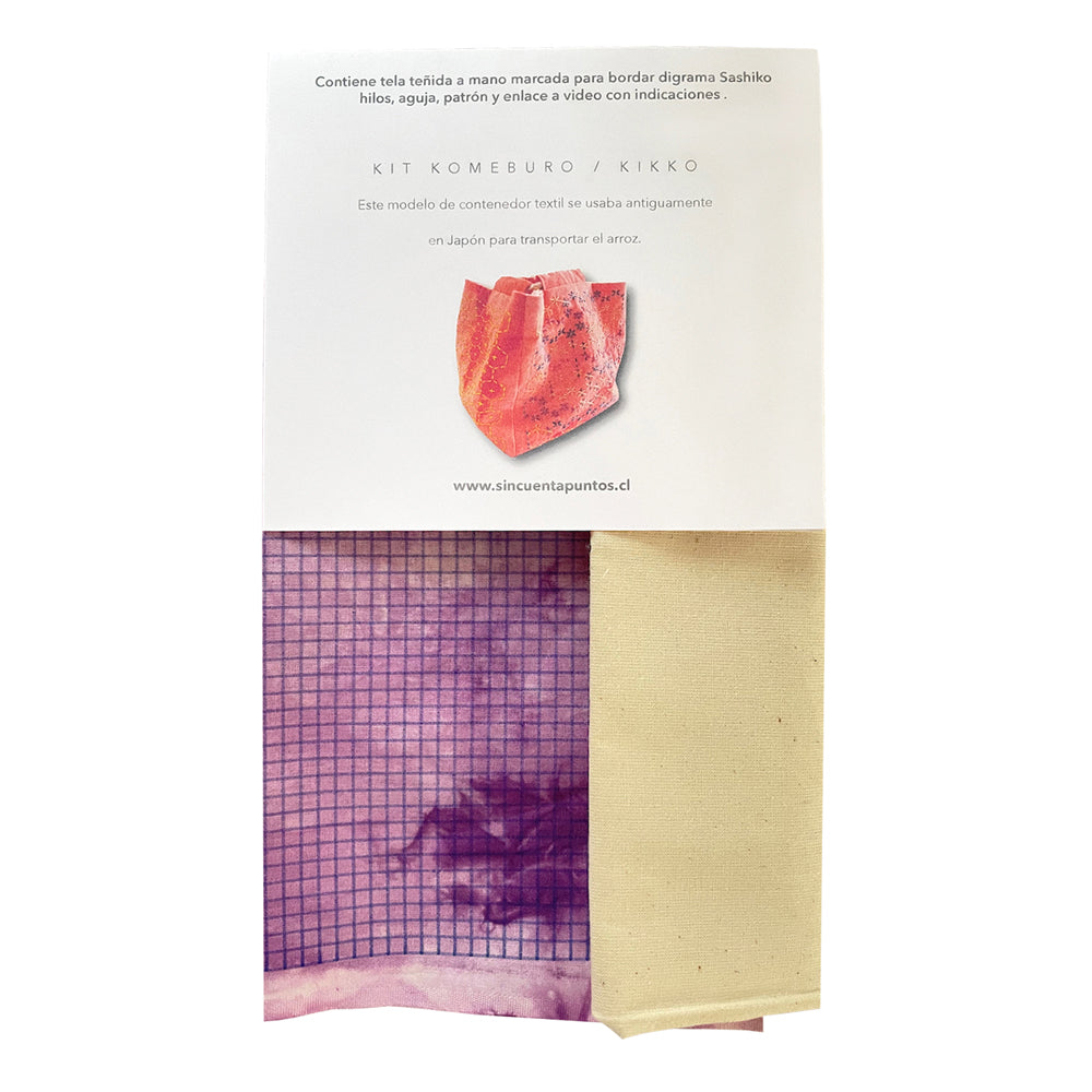 Kit Bolsita Japonesa Sashiko