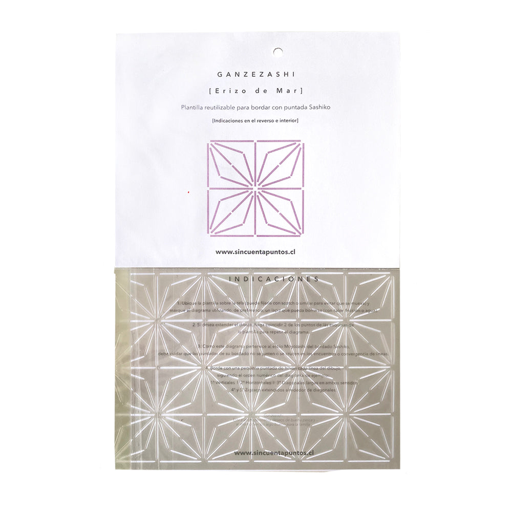 Plantilla Grande Sashiko