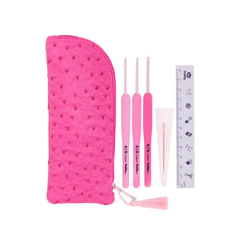 Set Crochet Etimo Rose 3UN - Tulip