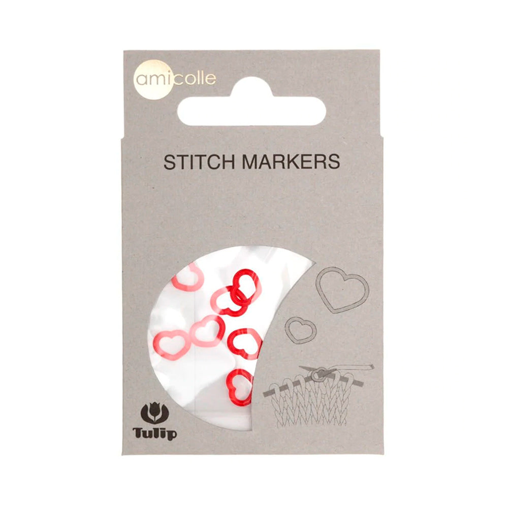 Marcadores de Puntos Corazón Rojo 7UN - Tulip