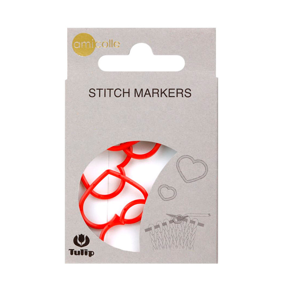 Marcadores de Puntos Corazón Rojo 7UN - Tulip