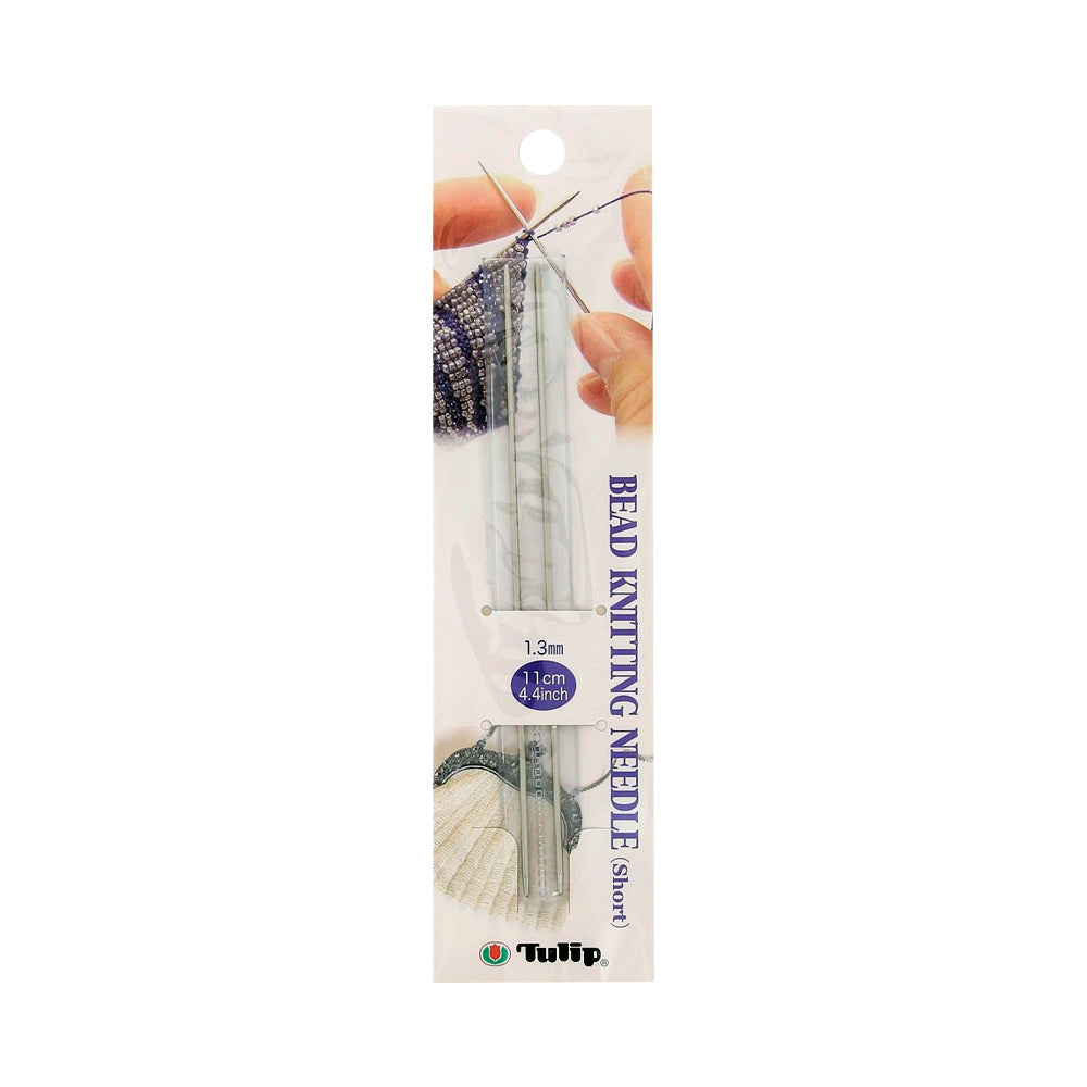 Aguja para Mostacillas Tejido Corta - Tulip