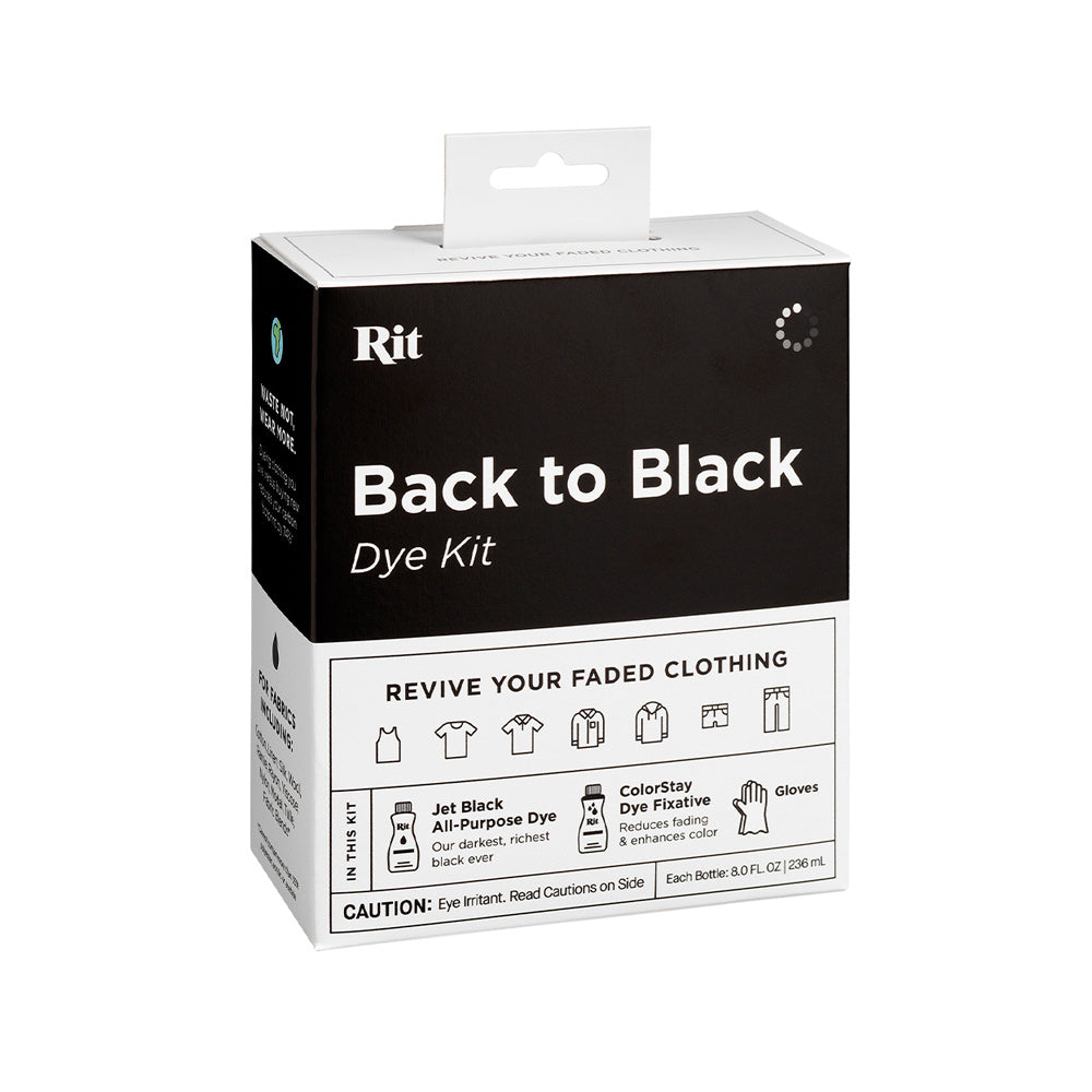 Kit Anilina RIT DYE Back To Black