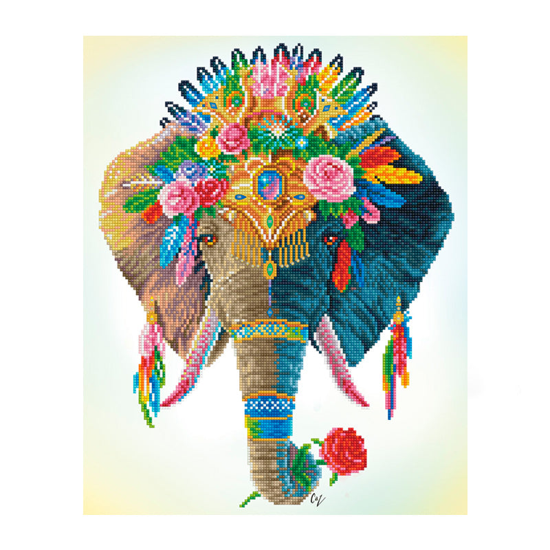 Cuadro Bohemian Elephant Diamond Dotz