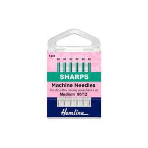 Aguja Máquina Sharps 80/12 6 Un