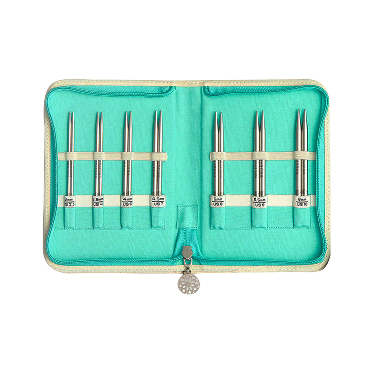 Set Palillos Intercambiables 10 cm Mindful Kindness - KnitPro