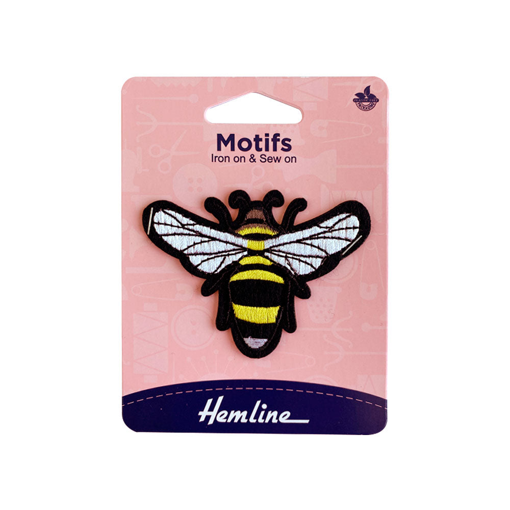 Parche Iron-On Abejita 7x6 CM
