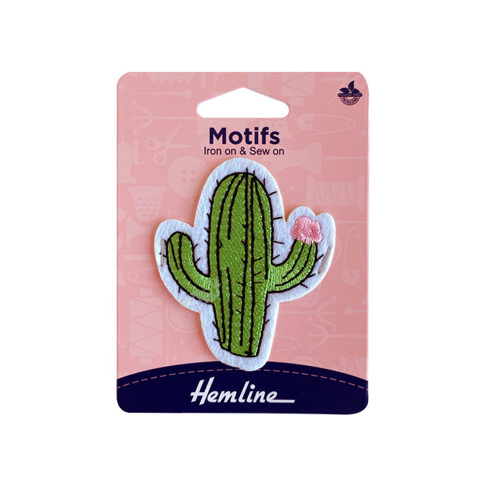 Parche Iron-On Cactus 5x7 CM