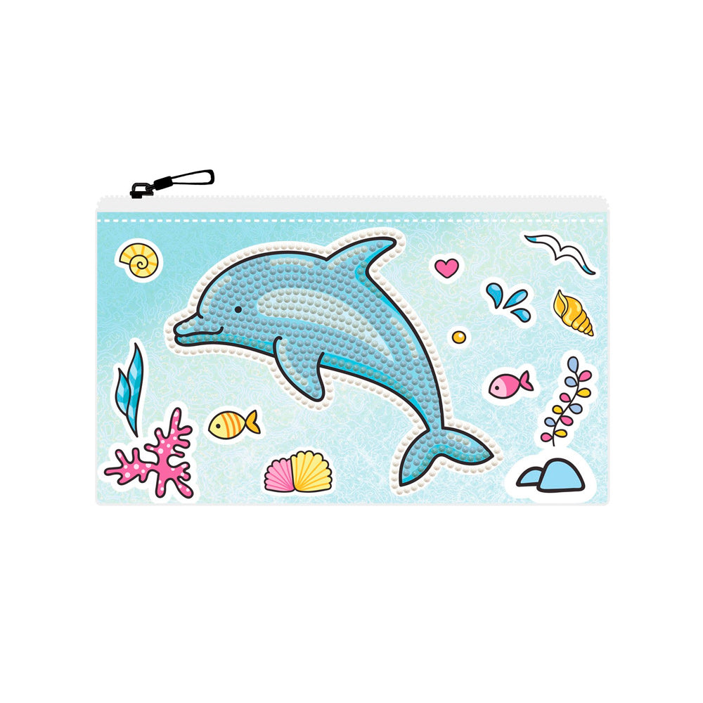 Estuche Dolphin Party - Diamond Dotz