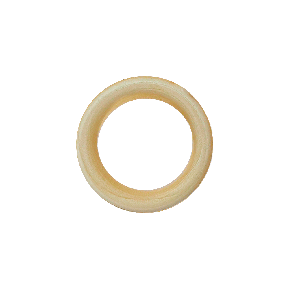 Argolla Madera 7cm - Revesderecho