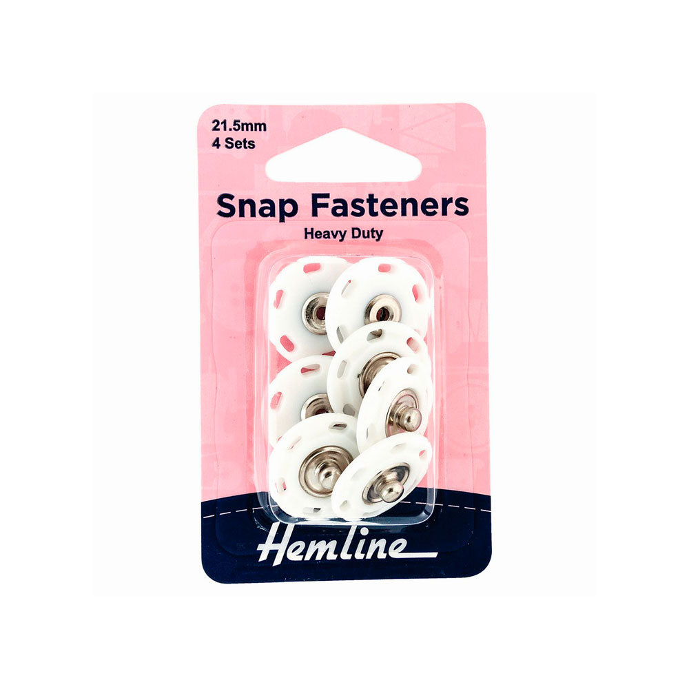 Broches a Presión 21.5mm 4 Sets - Hemline