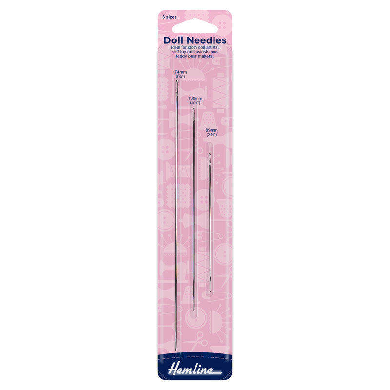 Agujas para muñeca Hemline