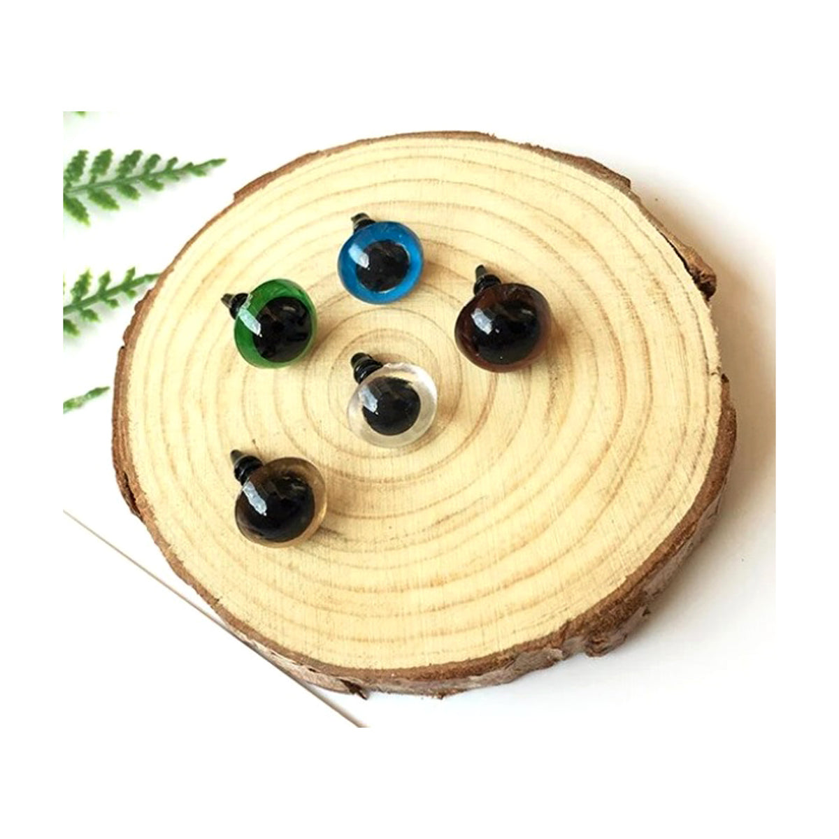 Ojos de Seguridad de Colores 10mm 5 Pares