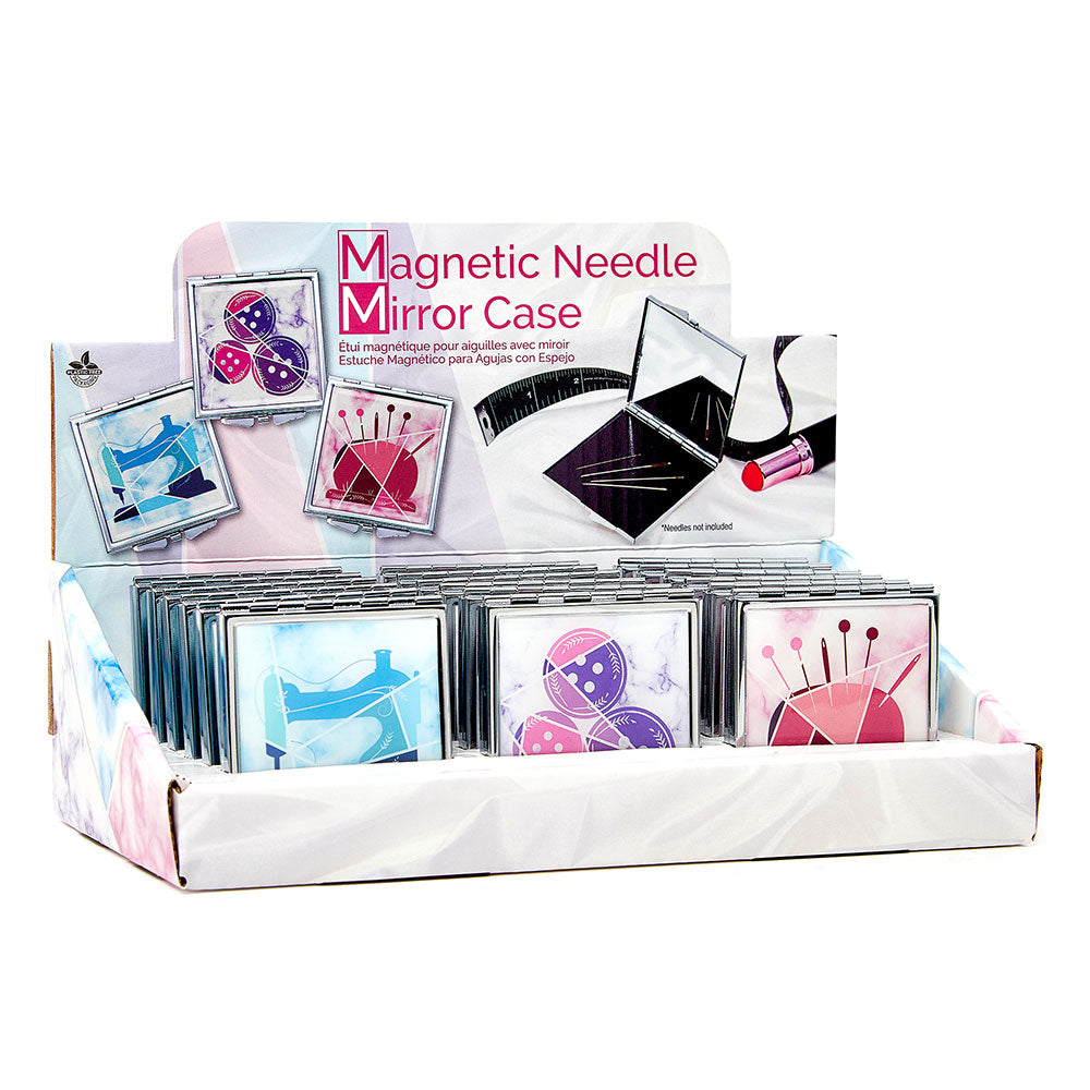 Espejo magn&amp;eacute;tico costura 6x6 cm