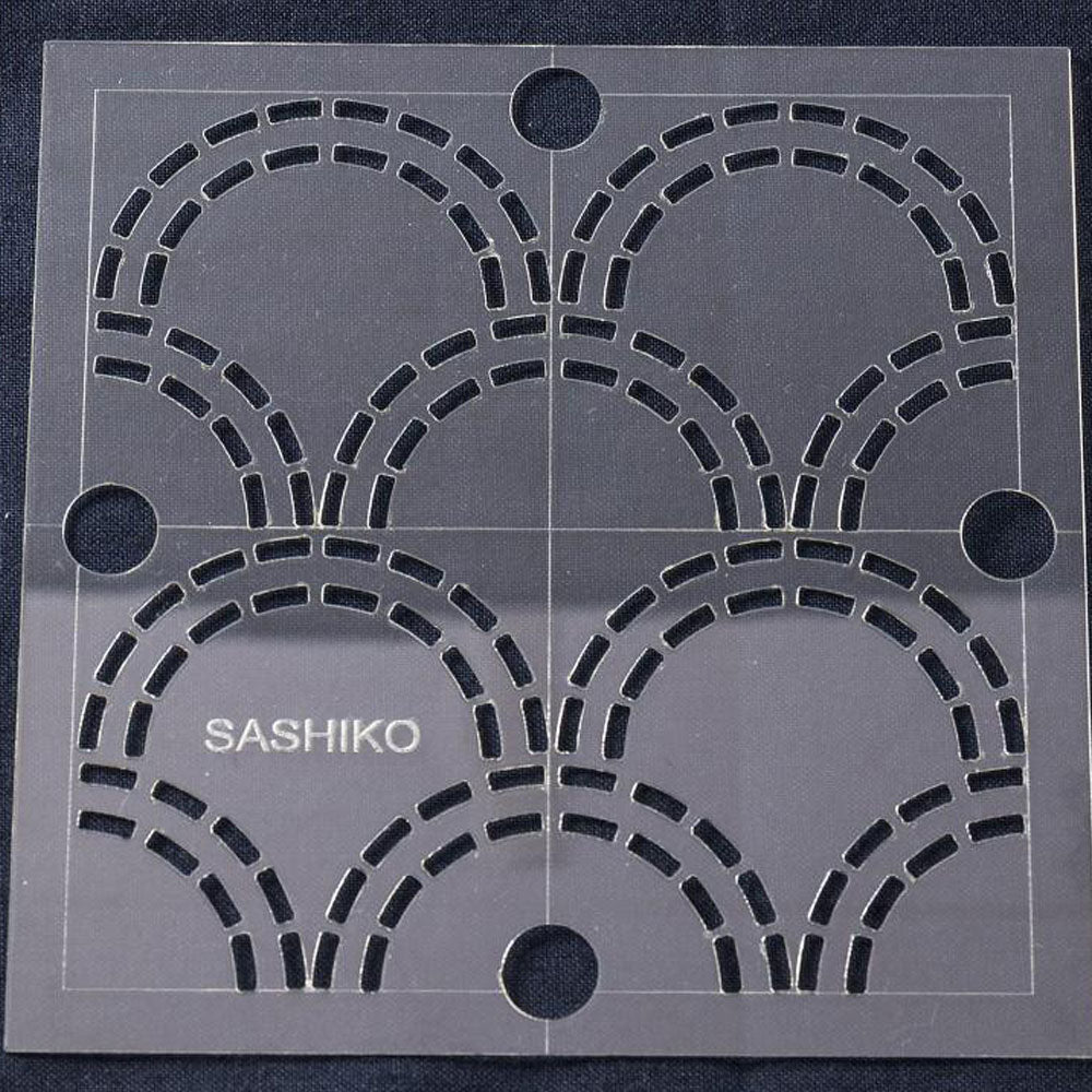 Template Sashiko 4''