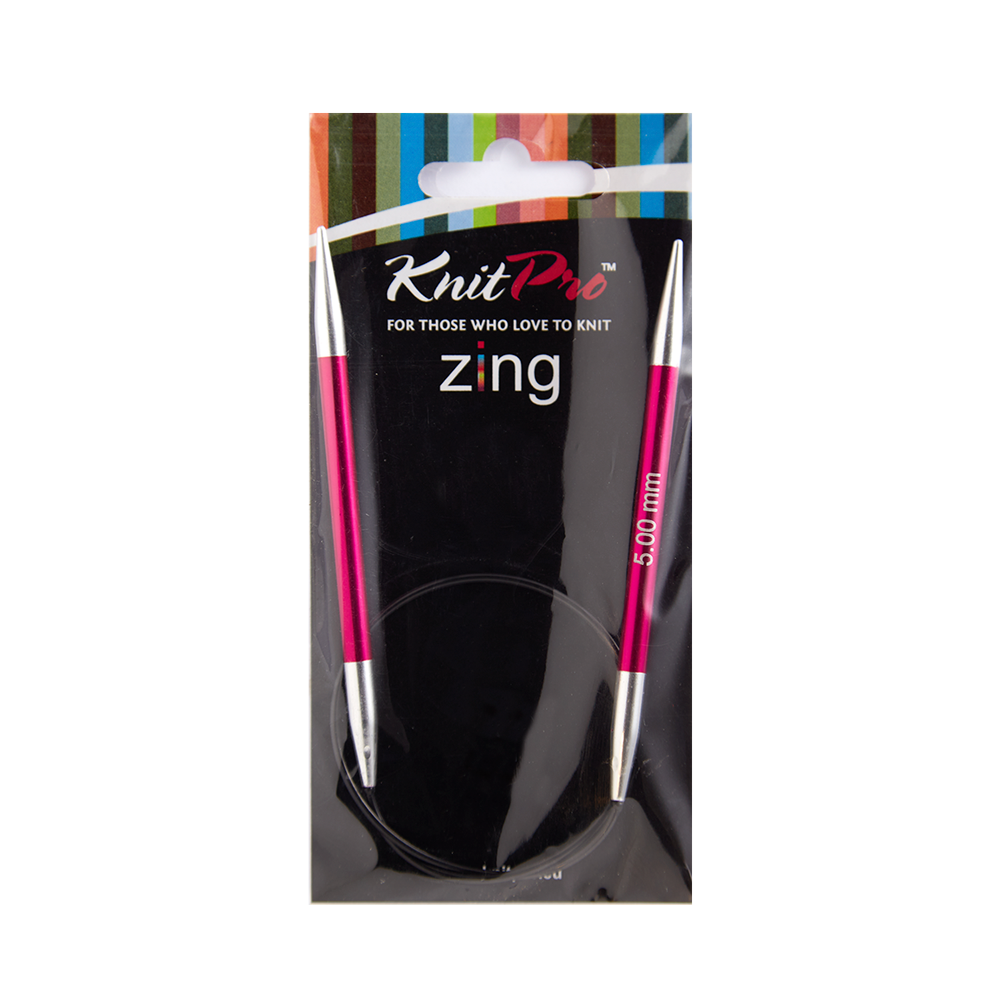Palillo Circular 40 cm Zing Knit Pro